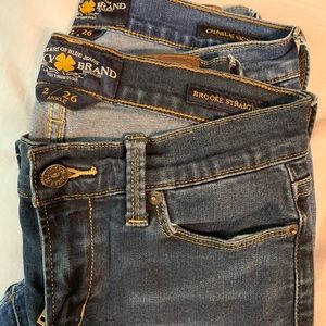 Lucky Brand Jean Bundle! Size 26